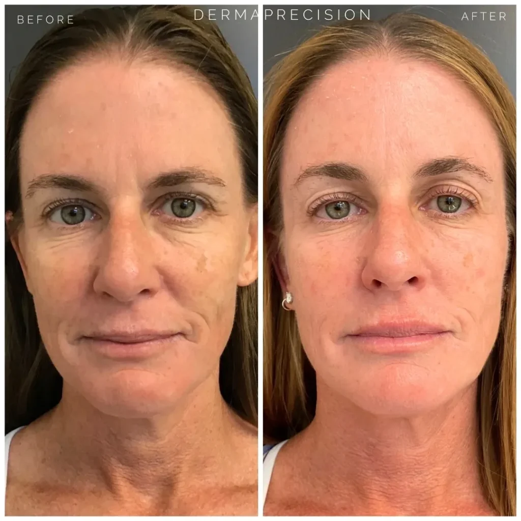 sculptra before & after