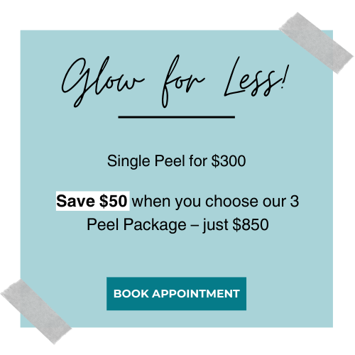 glow for less single peel